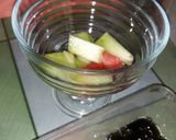 Foto langkah ke 2 dari resep Es buah selasih.