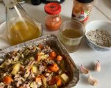 Foto del paso 1 de la receta: Ropa vieja del caldo de gallina, con especias Sabor Cookpad, en AirFryer