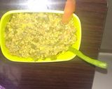 A picture of step 7 of French beans in peanut gravy.