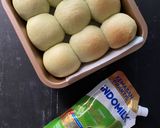 Foto langkah ke 7 dari resep Roti Kasur Kental Manis Matcha.