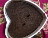 A picture of step 4 of Eggless oreo cake.