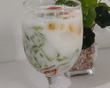 Foto langkah ke 6 dari resep Es Susu Pandan Jelly.