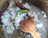 A picture of step 2 of Poached Egg Curry.