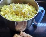A picture of step 1 of Poha roti tikki.