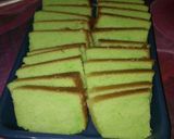 Foto langkah ke 10 dari resep Bolu pandan panggang biasa.