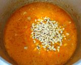 A picture of step 3 of Lobia qeema (white beans).