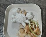 Foto langkah ke 6 dari resep (Mpasi 1y+) Steamed Dori saus Hongkong.