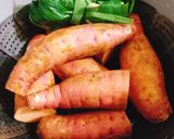Hình bước làm 1 của món Khoai lang hấp