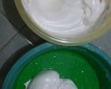 Foto langkah ke 3 dari resep Ogura pandan.
