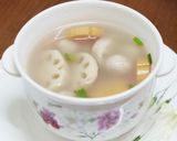 Hình bước làm 3 của món Canh mọc củ sen