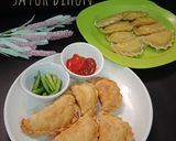 Foto langkah ke 6 dari resep Pastel Isi Sayur Bihun (1 Telur).