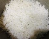 A picture of step 1 of Leftover alu bengan biryani.