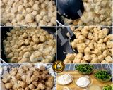 A picture of step 1 of Soya Chunks Chilli Manchurian In 2 Ways.