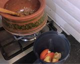 A picture of step 1 of 3 Color Handi main bana Chicken Salan Recipe.