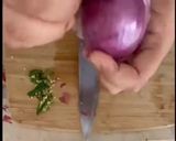 A picture of step 3 of French Beans & Potato (Bhaji).