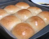 Foto langkah ke 7 dari resep Roti Sobek isi Keju Tanpa Telur.