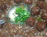 A picture of step 10 of Gravy manchurian.