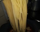 Foto del paso 5 de la receta: Pasta con brócoli, coliflor y soya