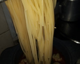 Foto del paso 5 de la receta: Pasta con brócoli, coliflor y soya