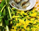Hình bước làm 1 của món Canh Chua Bông Điên Điển Nấu Tôm