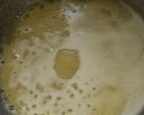 A picture of step 2 of Coconut burfi.
