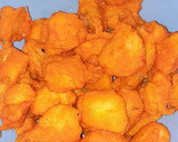 A picture of step 4 of Viazi karai#themechallenge.