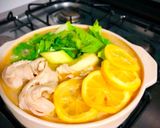 Foto del paso 3 de la receta: Cerdo Shabu-Shabu Lemon Pot Japonés BUTASYABU LEMON NABE🇺🇾🇯🇵豚しゃぶレモン鍋