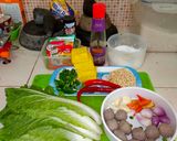 Foto langkah ke 1 dari resep Sayur Sawi Putih Baso Tahu.