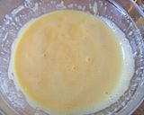 Une image de l'étape 3 de Flan pistache.