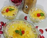 A picture of step 2 of Mango Kheer.