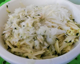 Foto del paso 3 de la receta: Pancakes de calabacín 🥒
