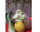 Diet Juice Kiwi Pokchoy Melon Lemon langkah memasak 1 foto