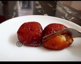 A picture of step 14 of Soft Gulabjamuns using Milk Powder.