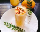 A picture of step 2 of MANGO Milk Shake 🤝.