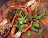 Foto langkah ke 3 dari resep Kepiting Saus Padang.