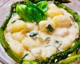 🌿Gnocchi alle Spezie verdi e Pollo🐓 recept fázis 11 fotója