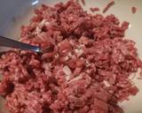 Speck and Parmesan meatballs with butter roasted potatoes recipe step 1 photo