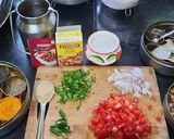 A picture of step 1 of Chole gravy.