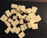 A picture of step 1 of Mapo Tofu  Braised silken tofu and ground beef with spicy sauce.
