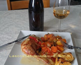 Foto del paso 7 de la receta: Pollo asado con citricos y albahaca