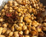 A picture of step 2 of Punjabi kabuli chole.