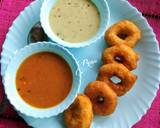 Medu Wada with Sambhar and Coconut Chutney recipe step 8 photo