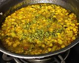 A picture of step 7 of Tori sabzi.