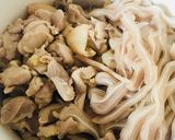 Hình bước làm 1 của món Giò gà