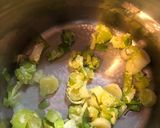 A picture of step 4 of Cheesy leek and potato pies.