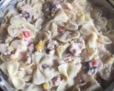Foto del paso 10 de la receta: Fideos con pollo champiñones y crema