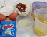 Foto langkah ke 1 dari resep Bolu Red Velvet Ekonomis (Tanpa Pasta Red Velvet).