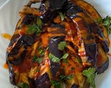 A picture of step 6 of Fried aubergine.