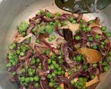 A picture of step 2 of Pepper Peas pulao.