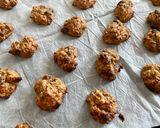 Une image de l'étape 1 de Cookies bananes avoine chocolat.